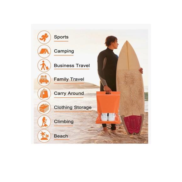 Set of 5 Travel Shoe Bags - Picture 5 of 5